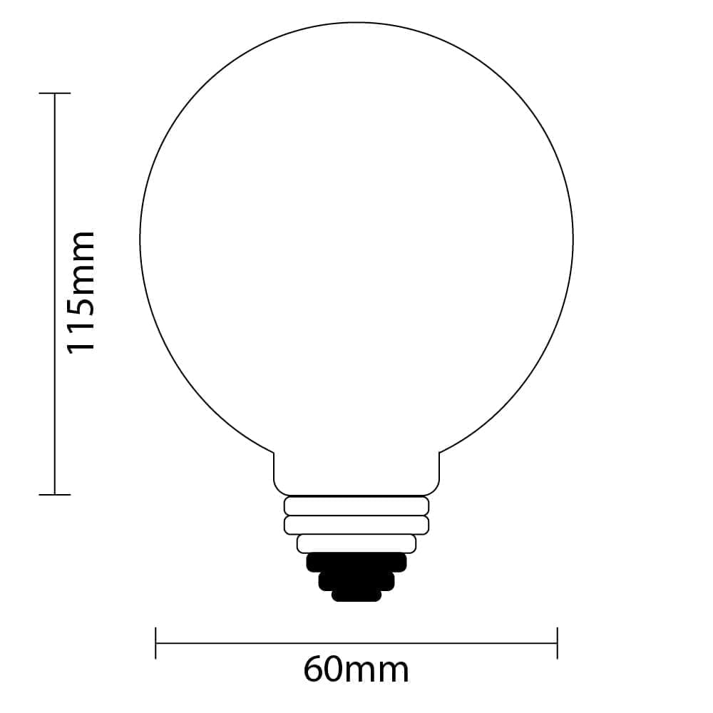 LED Round Festoon Edison Light Globe Mr Festoon Lights