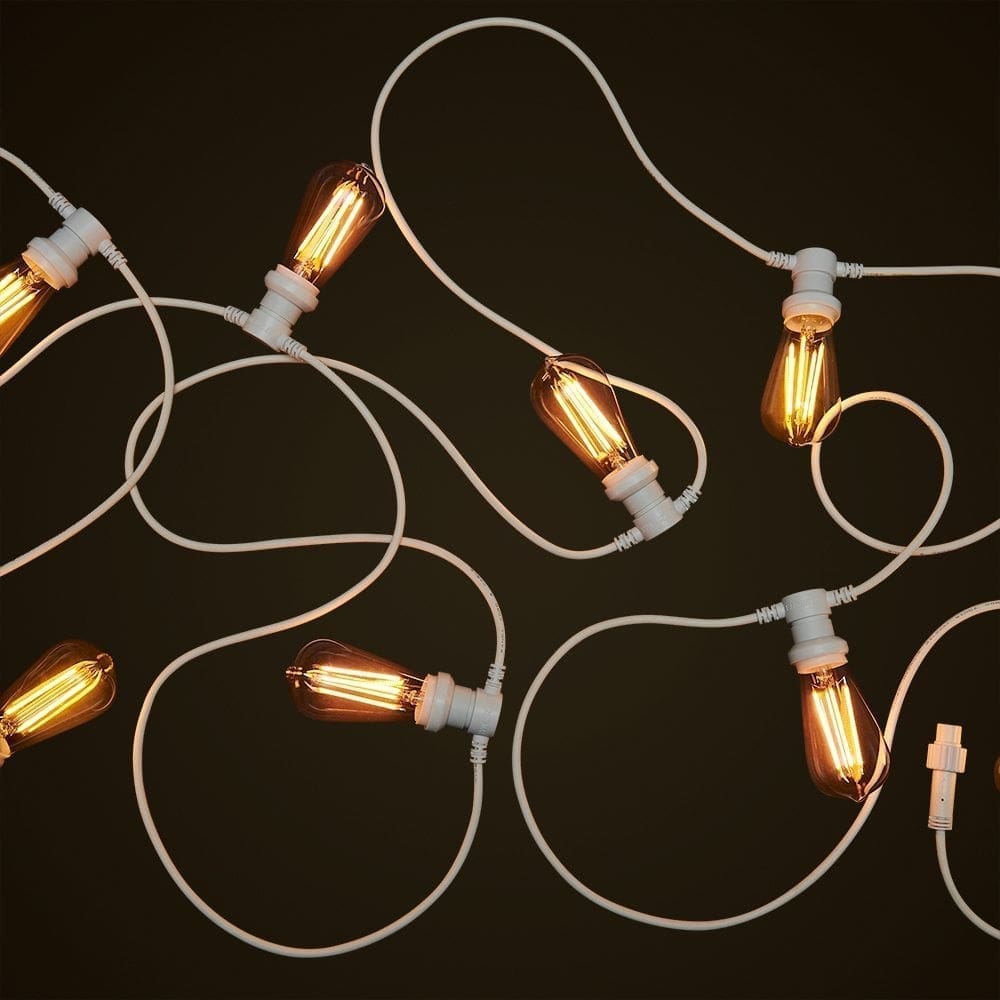 Commercial Festoon String Lighting System Outdoor Festoon Lights