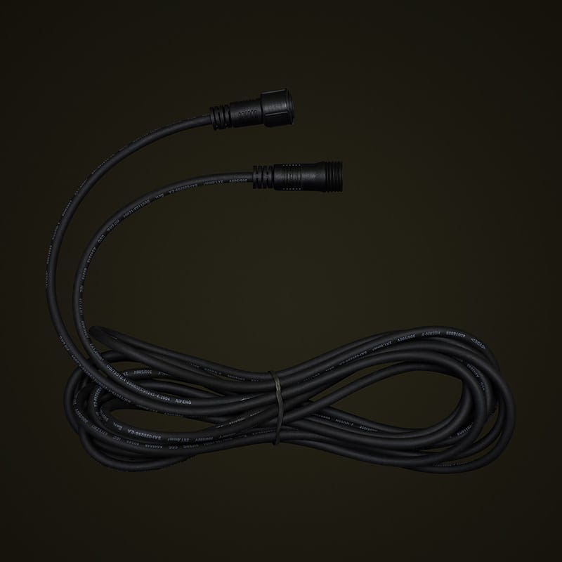 5M Commercial Fairy Light Extension Cord IP67 Durable UV Rubber